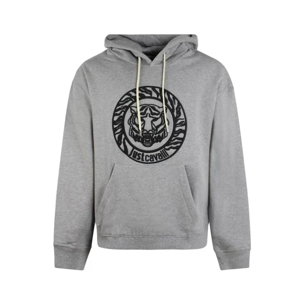 Just Cavalli Men's Gray Felpa