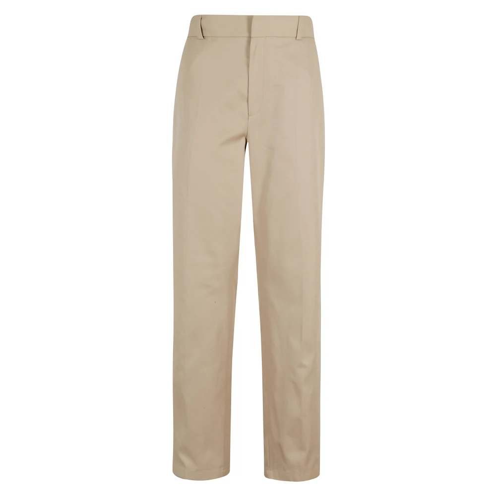 Filippa K Katoenen Tailored Broek Beige Dames