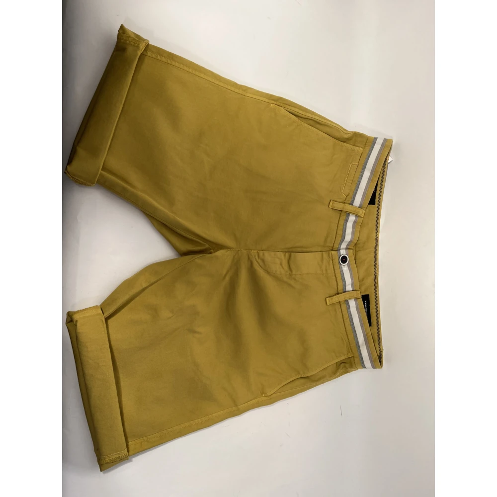 Mason's Casual Bermuda Shorts Mason 44 Yellow Heren