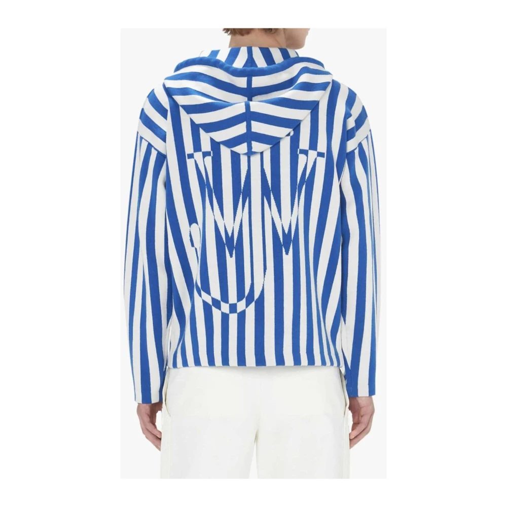 JW Anderson Gestreepte Anker Hoodie Multicolor Dames