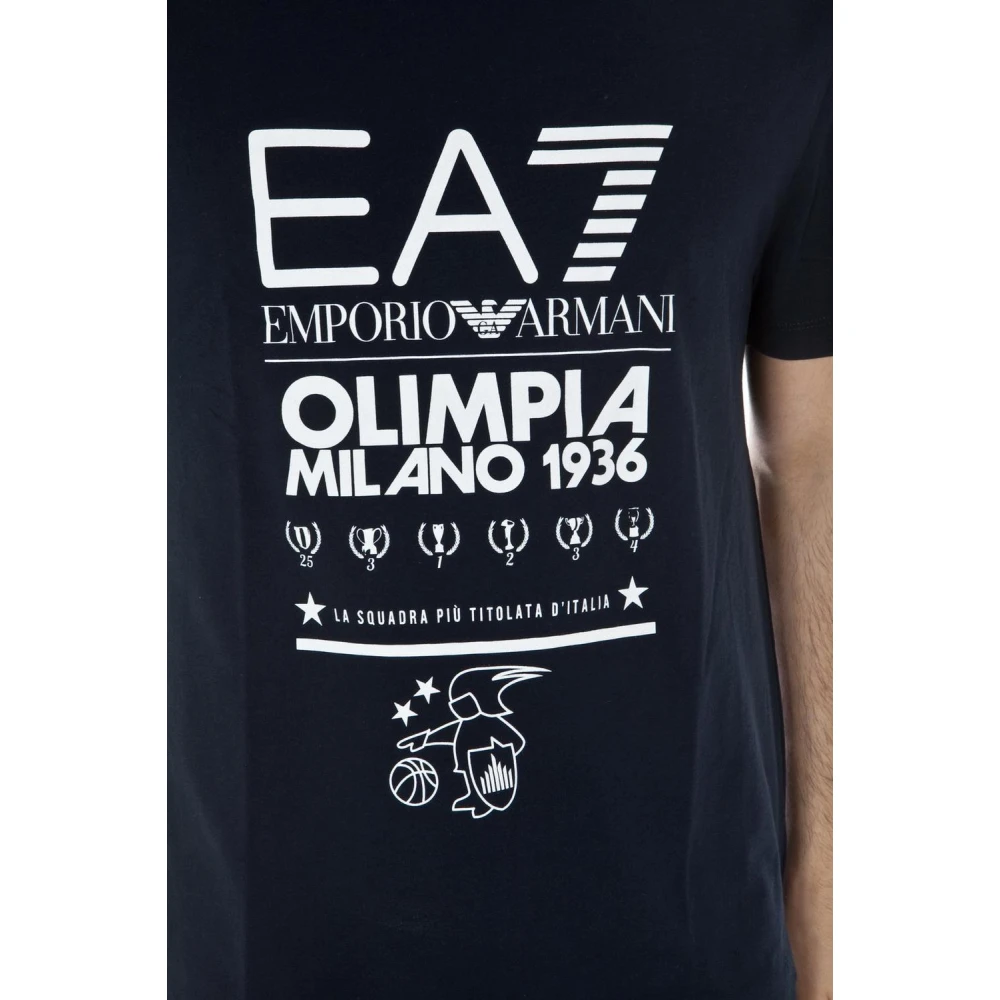 Emporio Armani Sweatshirts Blue Heren