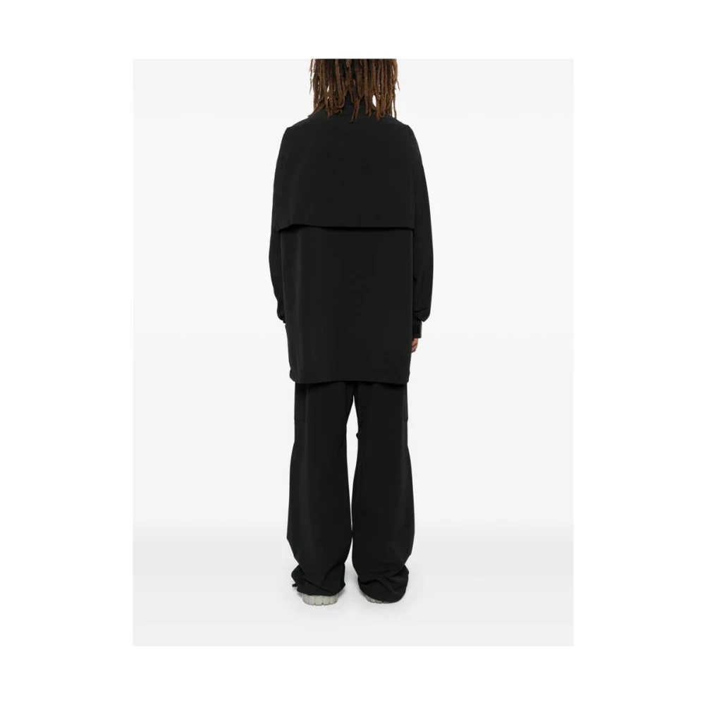 Fear Of God Zwarte Jersey Knoopshirt Black Heren