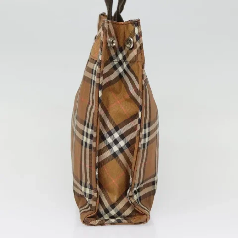 Burberry Vintage Pre-owned Fabric totes Brown Dames