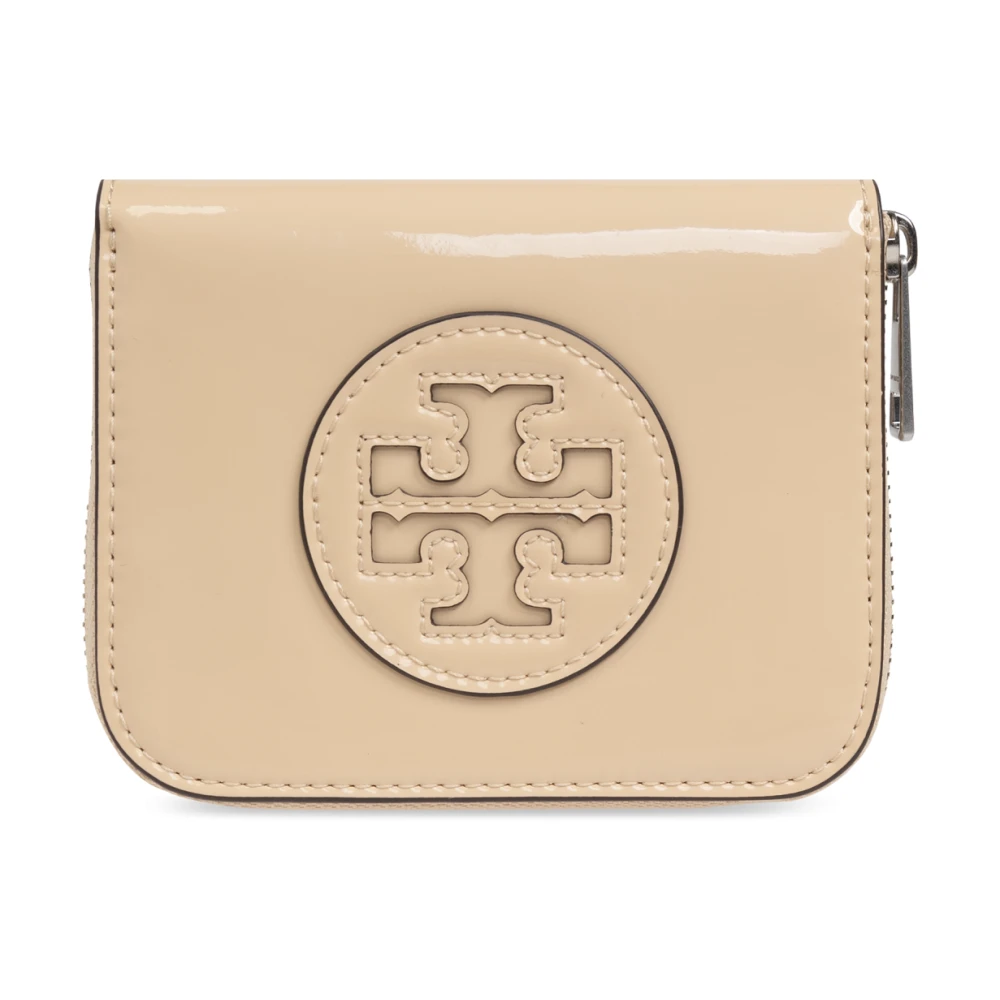 TORY BURCH Portemonnee Ella Beige Dames
