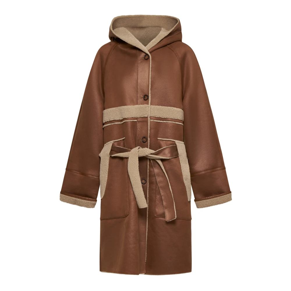 Urbancode Stijlvolle Jassen Collectie Brown Dames