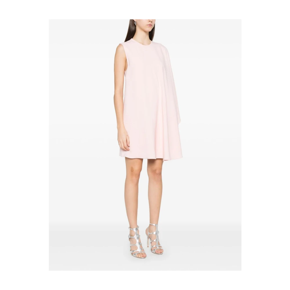 Stella Mccartney Poederroze Jurk met Zakken Pink Dames