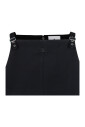 black-twill-slash-buckle-dress