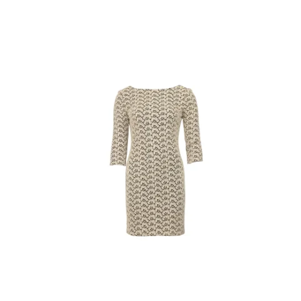 Diane Von Furstenberg Cotton dresses Beige Dames