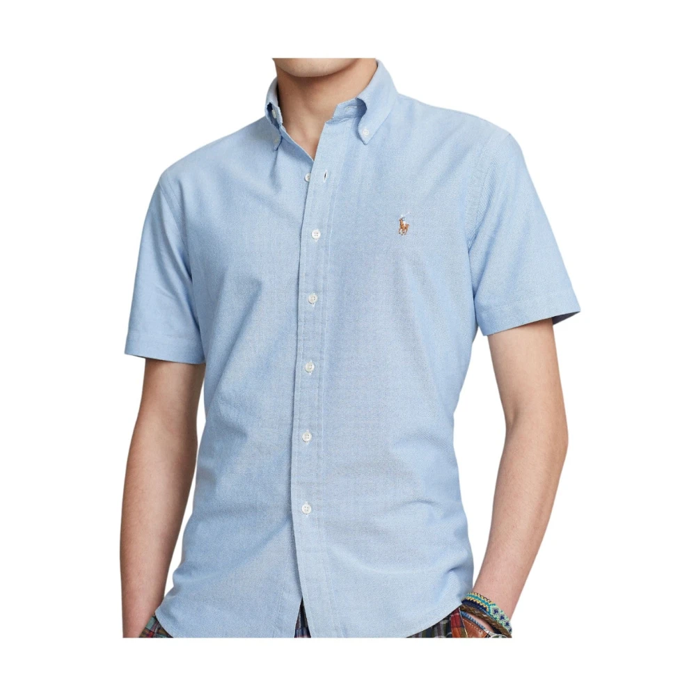 Ralph Lauren Klassiek Oxford Overhemd Blue Heren
