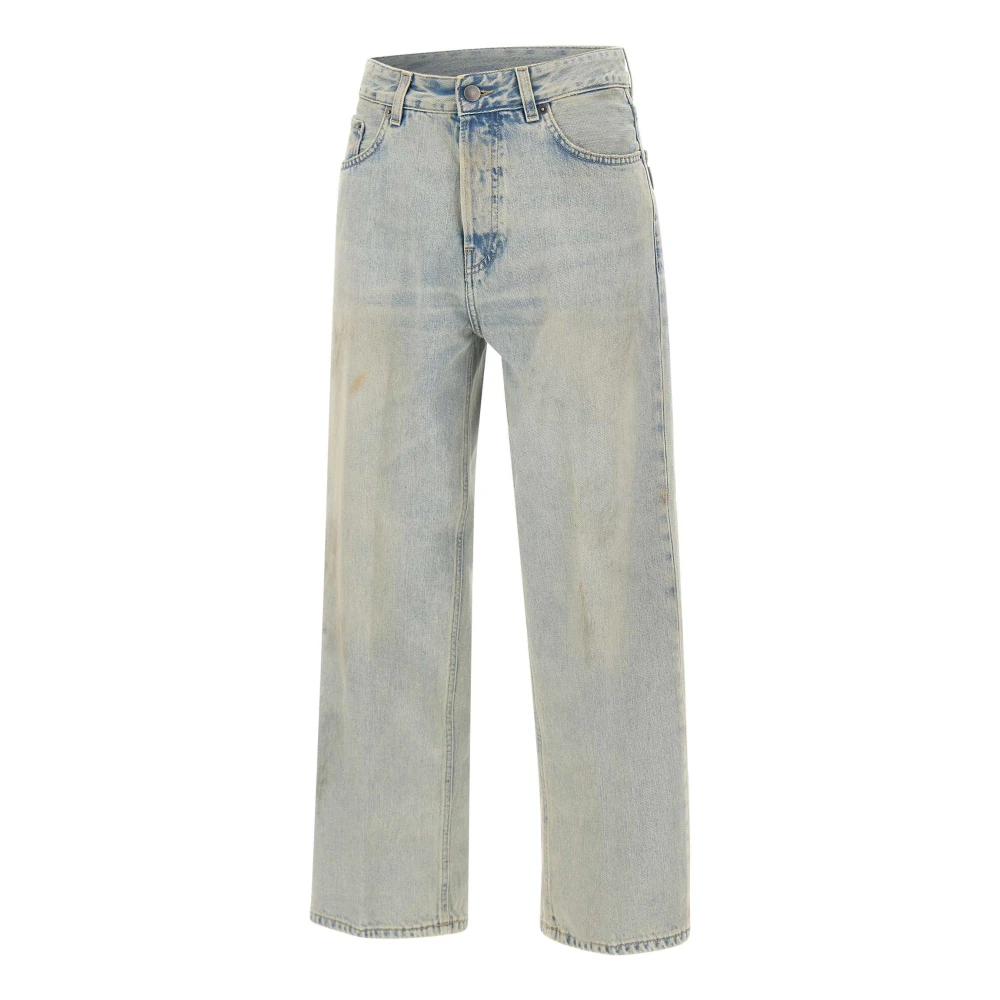 Haikure Women's Blue Betty Soft Stained Jeans - Straight Fit Jeans - W26 - Jeans