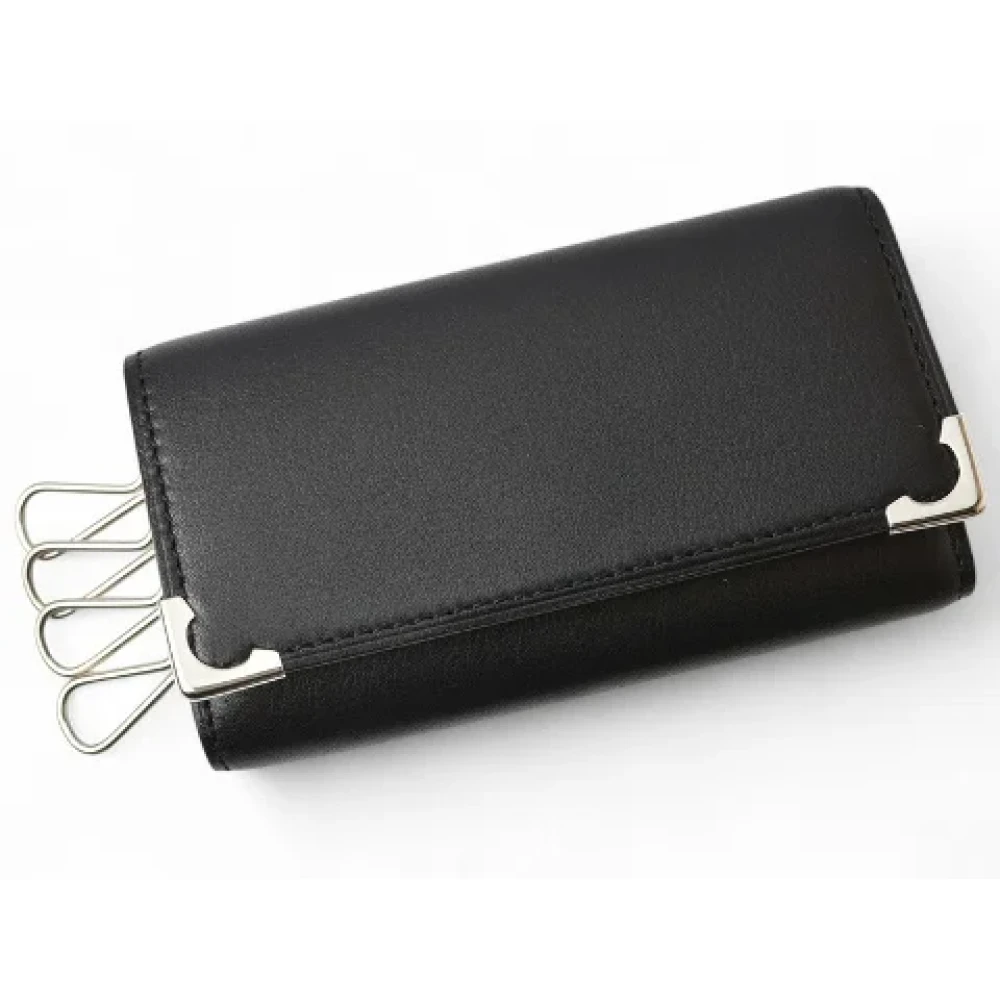 Cartier Vintage Pre-owned Leather key-holders Black Dames