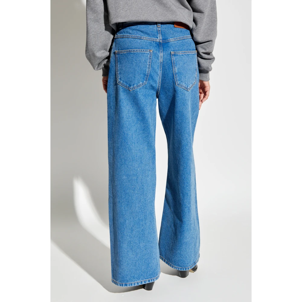 ETRO Hoge taille jeans Blue Dames