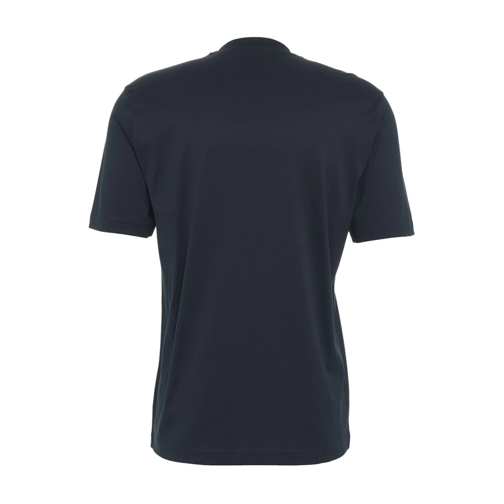 Stefan Brandt Blauw Katoenen T-shirt voor Mannen Blue Heren