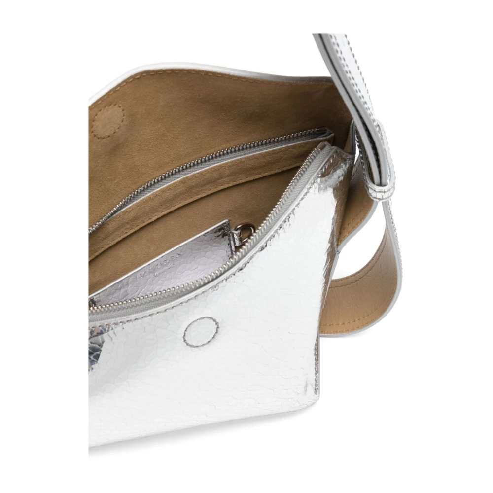 alexander mcqueen Zilveren Schoudertas voor Vrouwen Gray Dames