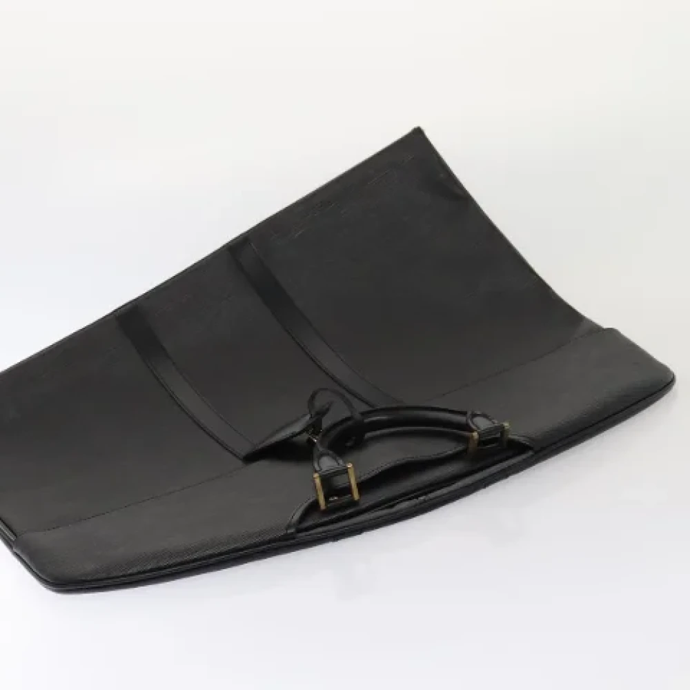Louis Vuitton Vintage Pre-owned Leather travel-bags Black Dames