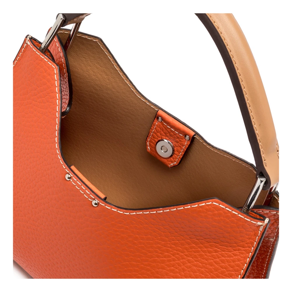 Gianni Chiarini Koraal Natuur Aurora Handtas Brown Dames