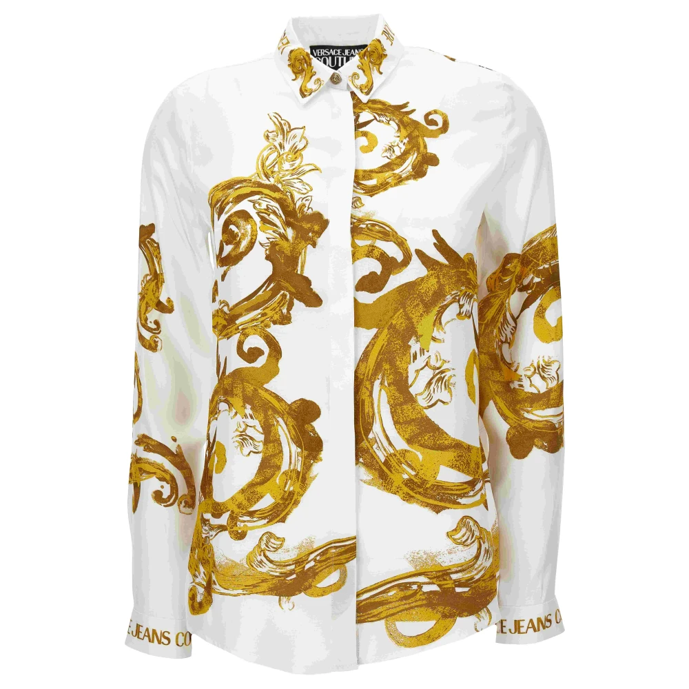 Versace Jeans Couture Overhemden White Dames