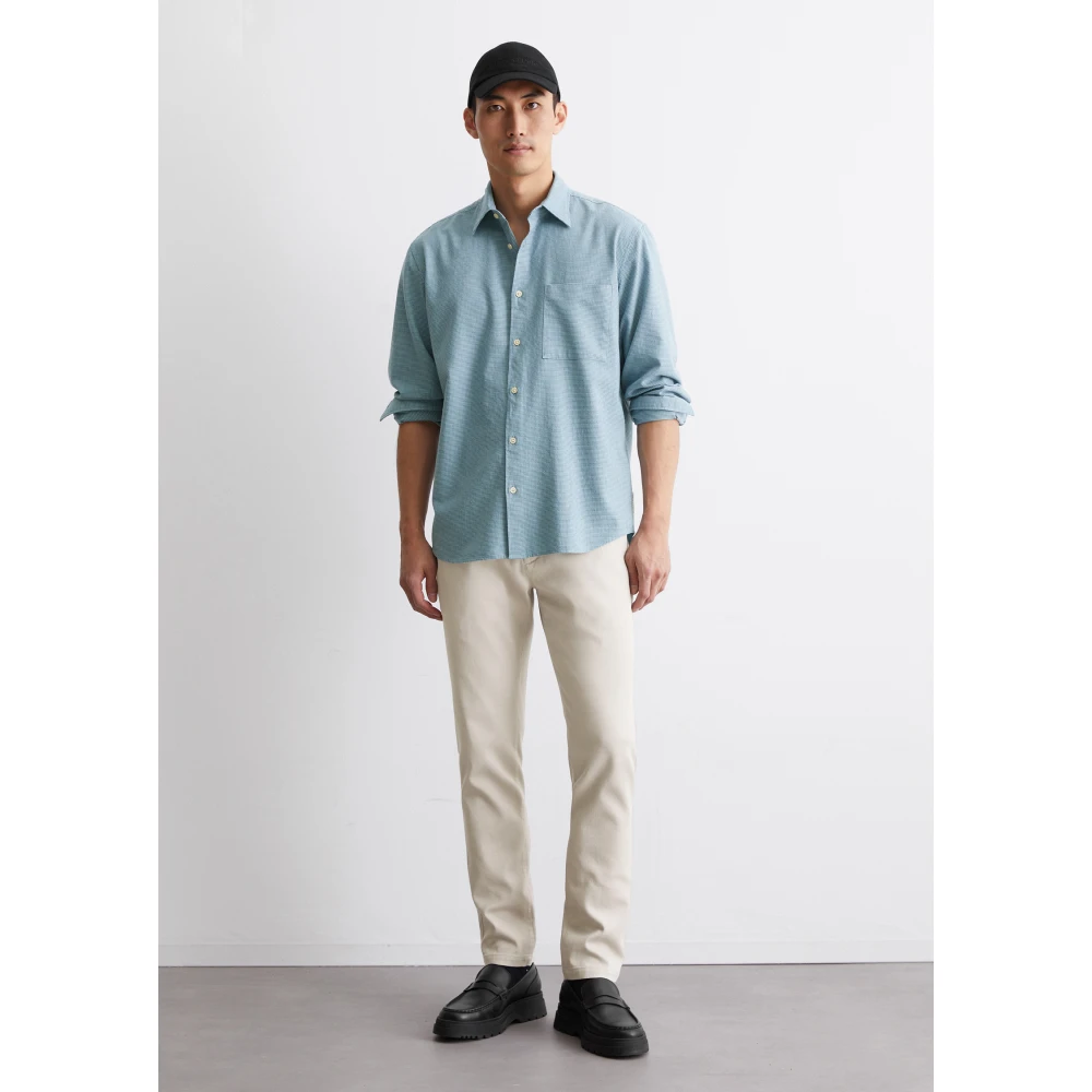 Marc O'Polo Gewoon overhemd Blue Heren