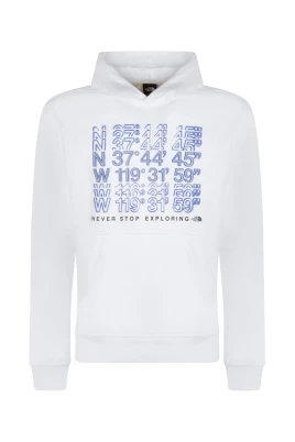 Vit Logotyp Hoodie Kappa