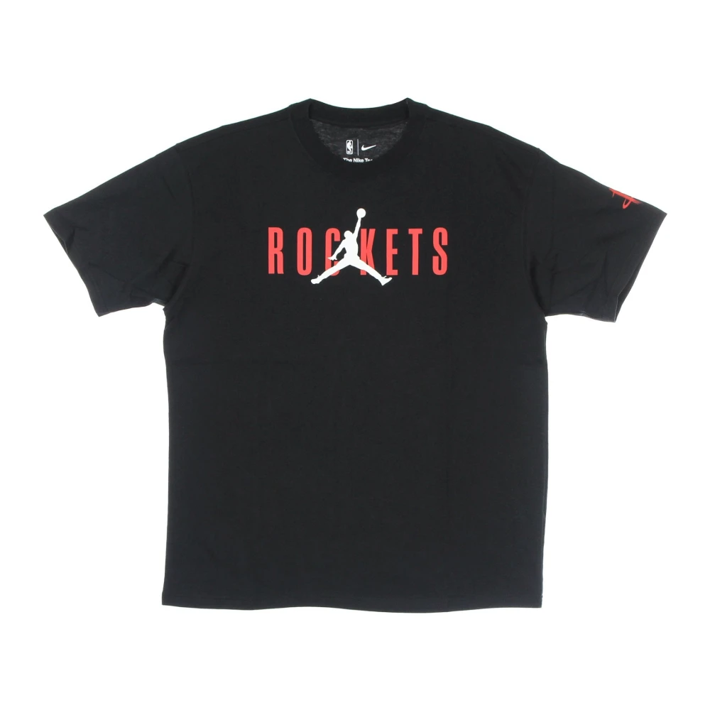 Jordan NBA Courtside Statement Tee Zwart Black Heren