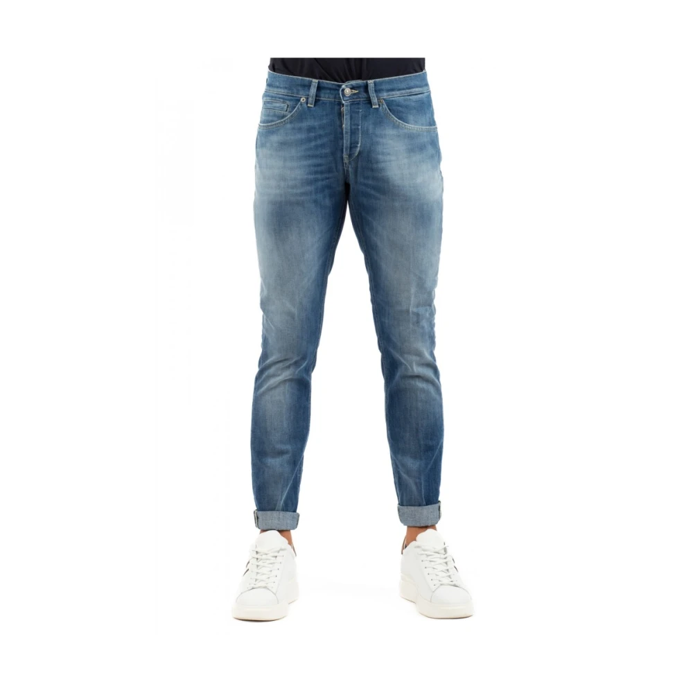 Dondup Men's Blue Slim Fit Jeans, W33, Slim-Fit Jeans