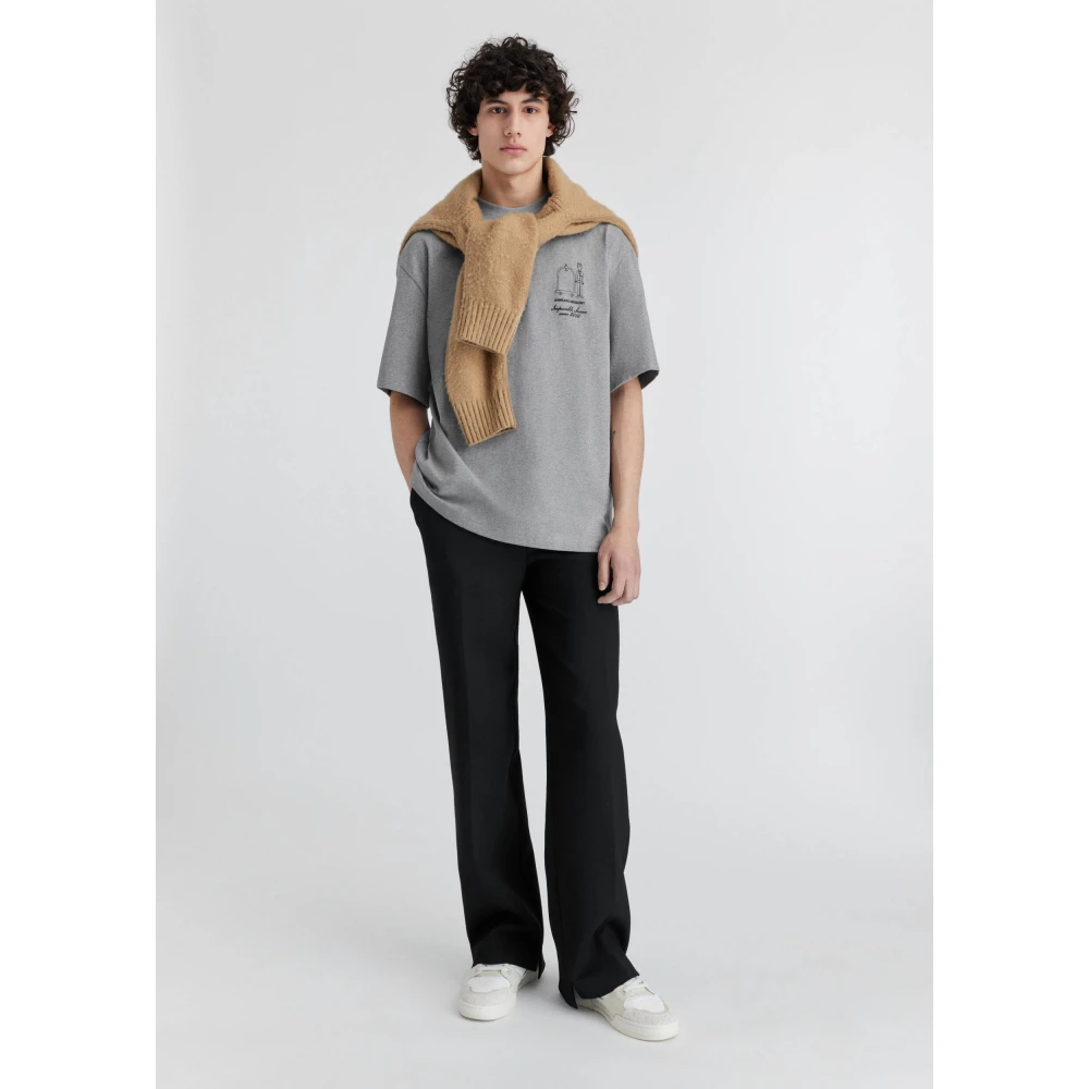 Axel Arigato Resort T-shirt Gray Heren