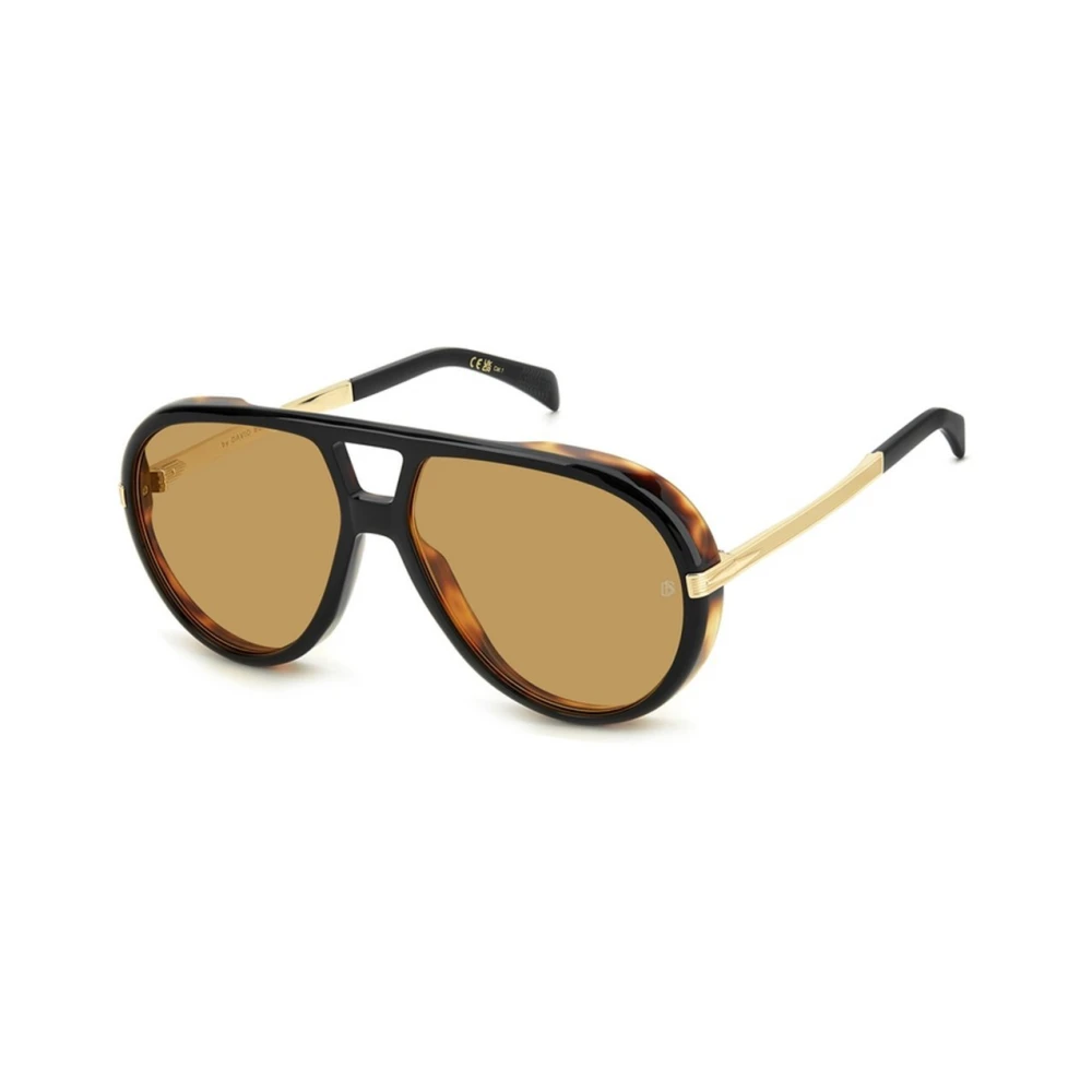Eyewear By David Beckham Men's Yellow Sunglasses, 61 Mm, 99/Voyager Sunglasses