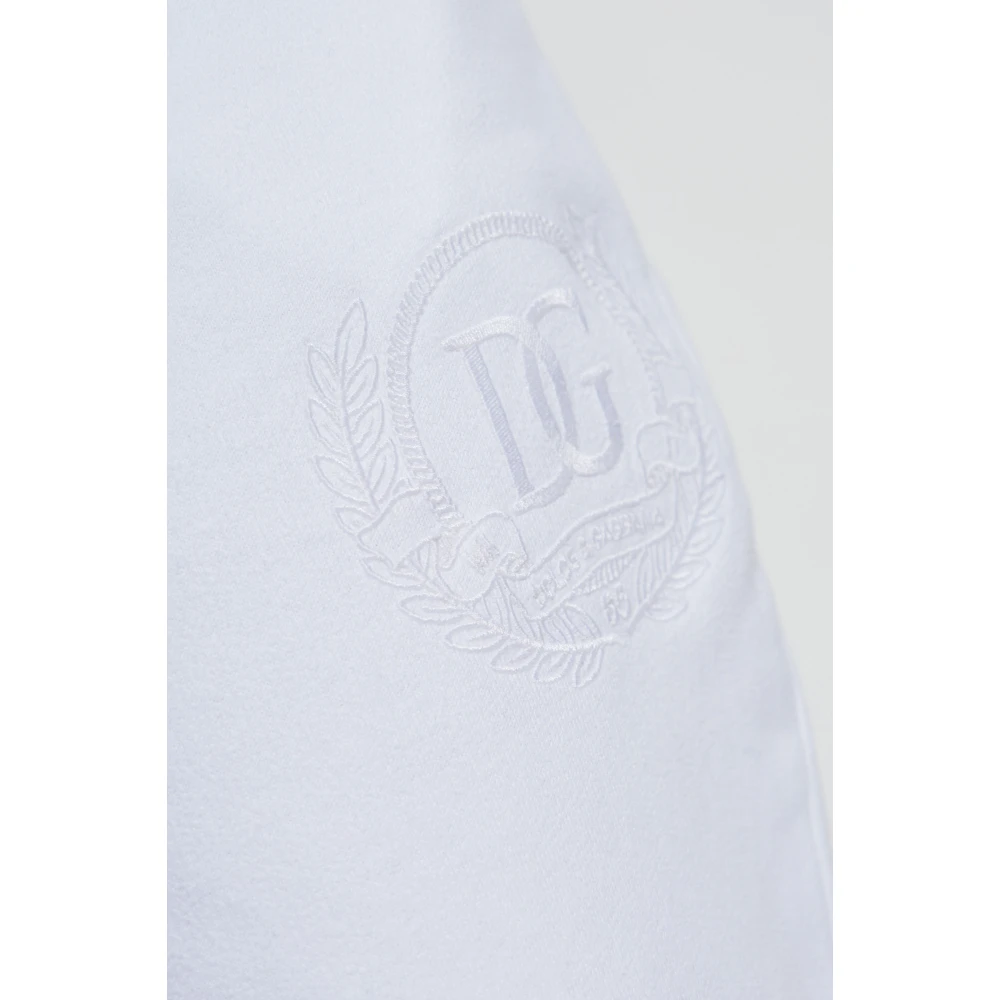 Dolce & Gabbana Sweatpants met logo White Dames