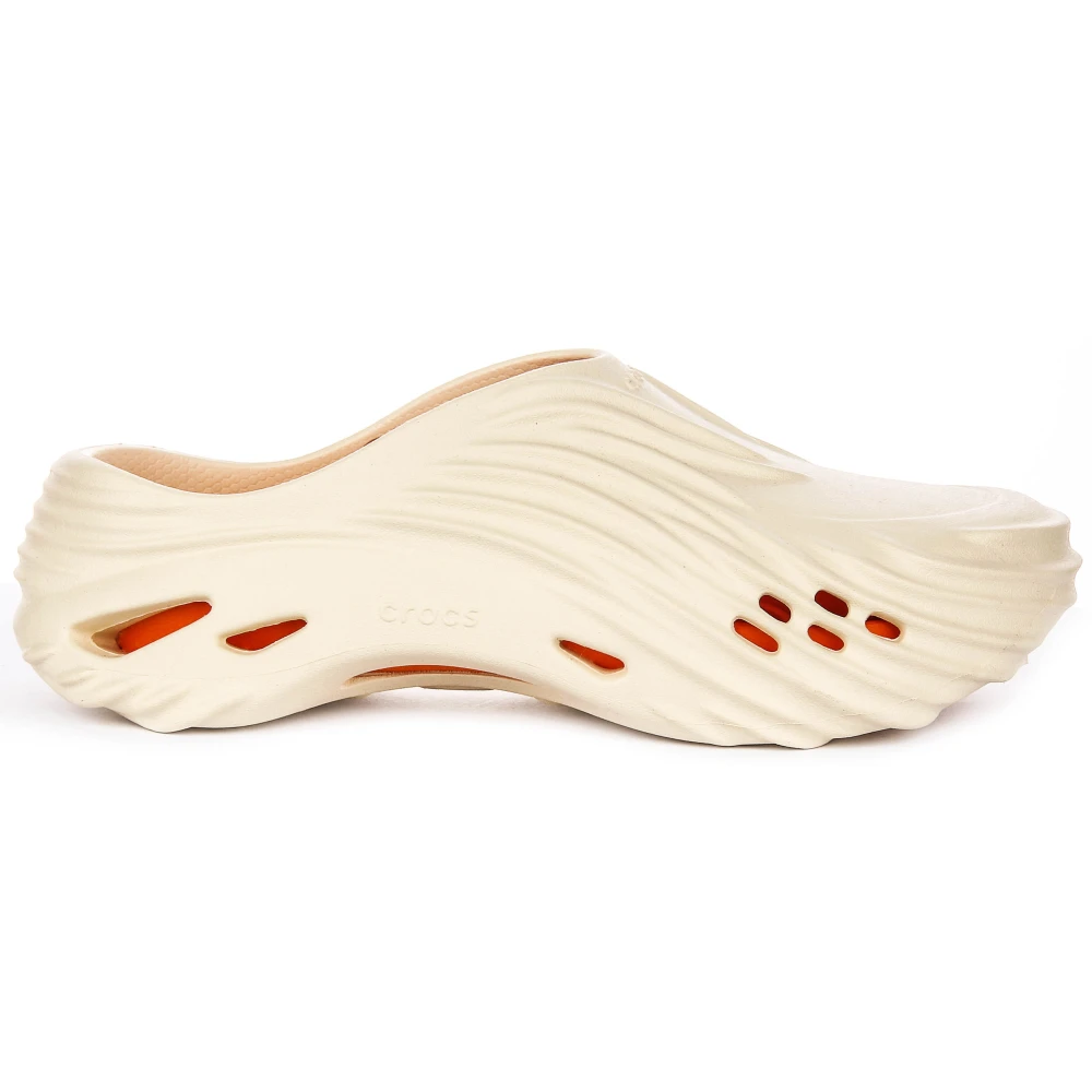 Crocs Men's Beige Echo Wave - Mules - 12 Uk - Shoes