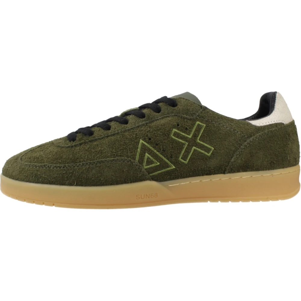 Sun68 California Sun Suede Heren Schoenen Groen