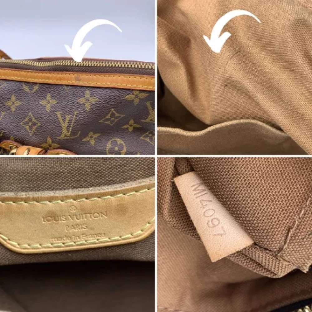 Louis Vuitton Vintage Pre-owned Fabric totes Brown Dames