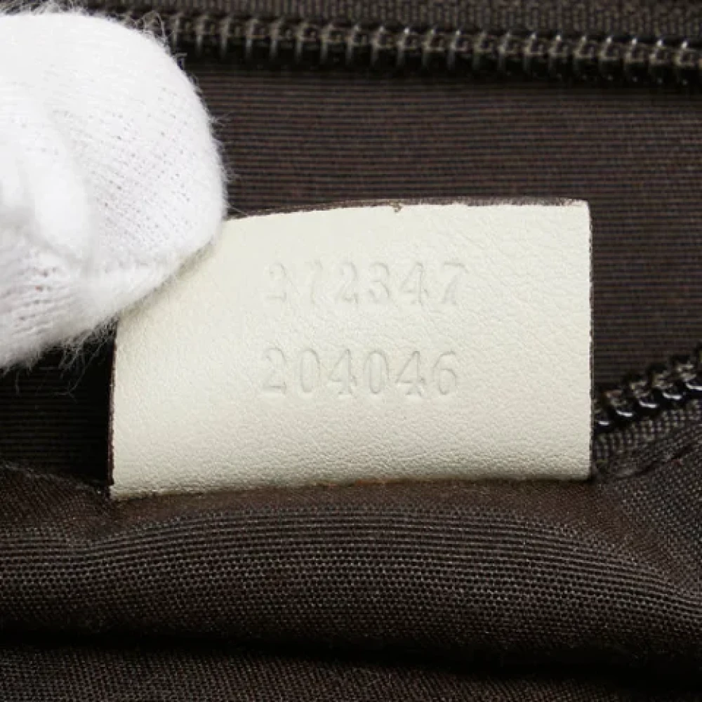 Gucci Vintage Pre-owned Canvas gucci-bags Blue Dames