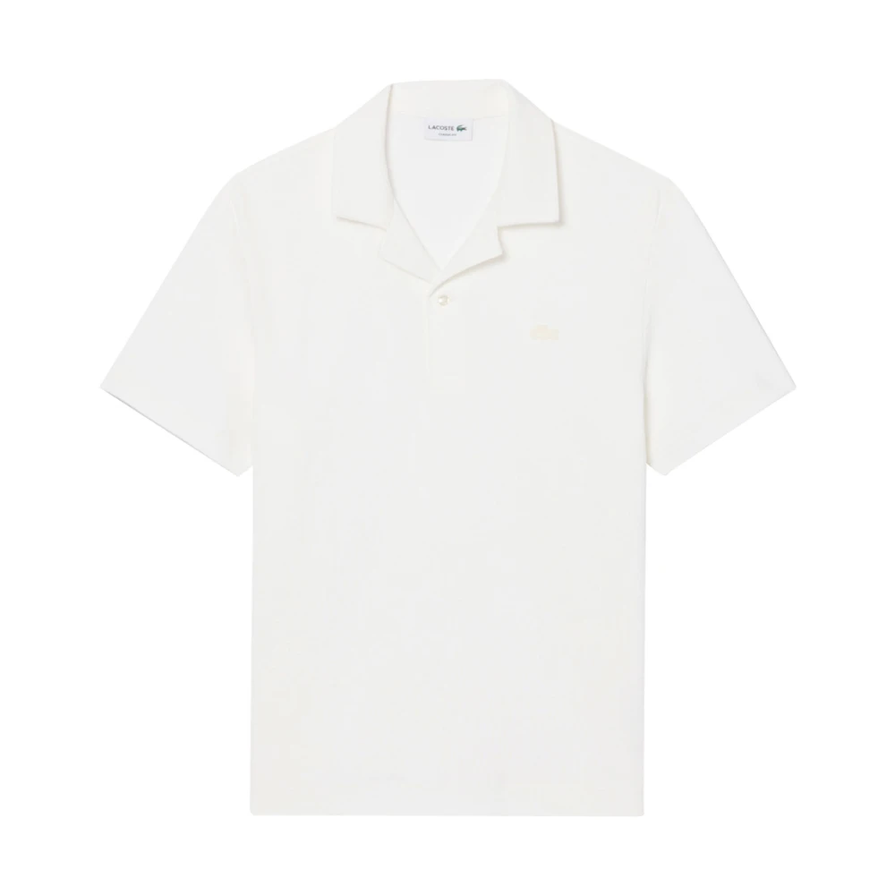 Lacoste Men's White Polo Shirts, M, Polo Shirt