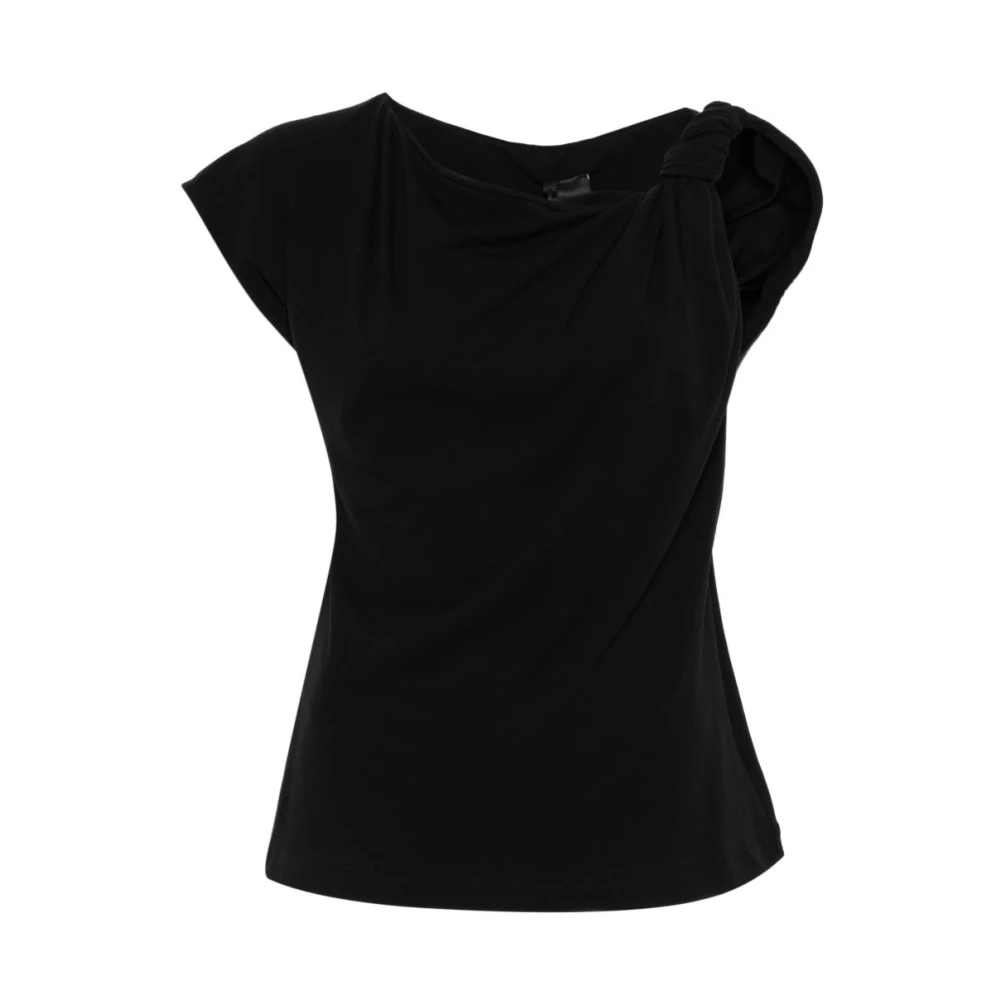 Pinko Women's Black Sleeveless Tops, S, Sleeveless Top