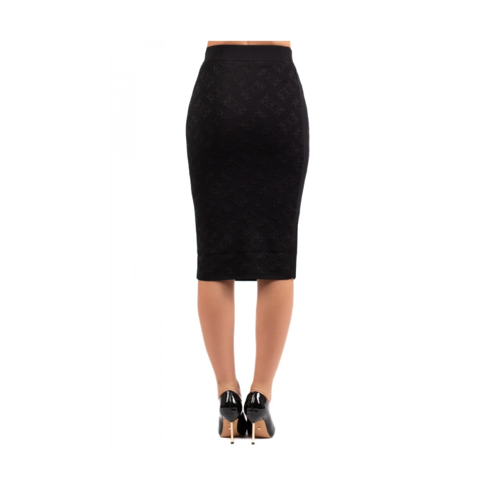 pinko Stijlvolle Roze Rok Black Dames