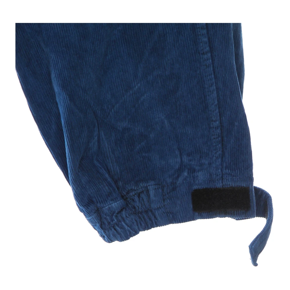 Mauna Kea Fluwelen Joggerbroek met Elastische Tailleband Blue Heren