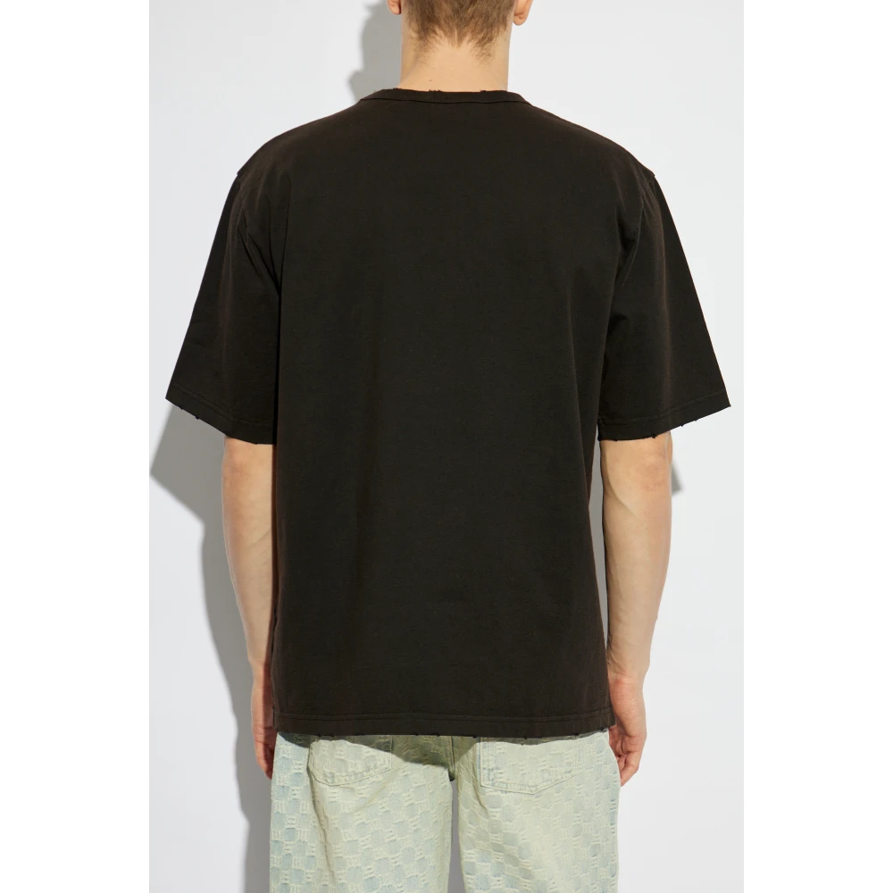 Misbhv Bedrukt T-shirt Black Heren