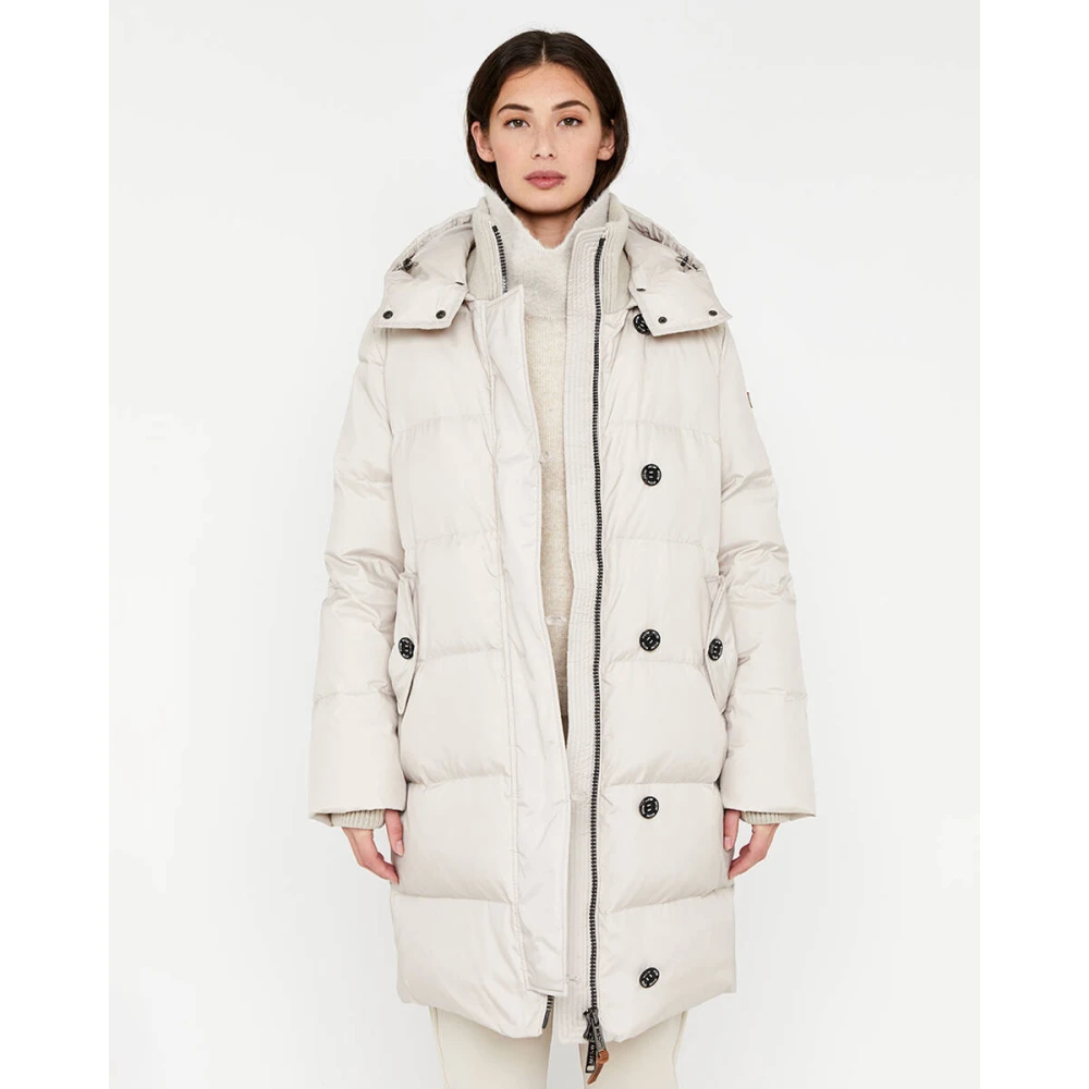 Moscow Vloeibare Jas Beige Dames
