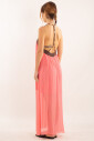 robe-midi-en-viscose-froissee-en-marron