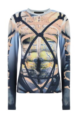 stretch-nylon-printed-t-shirt