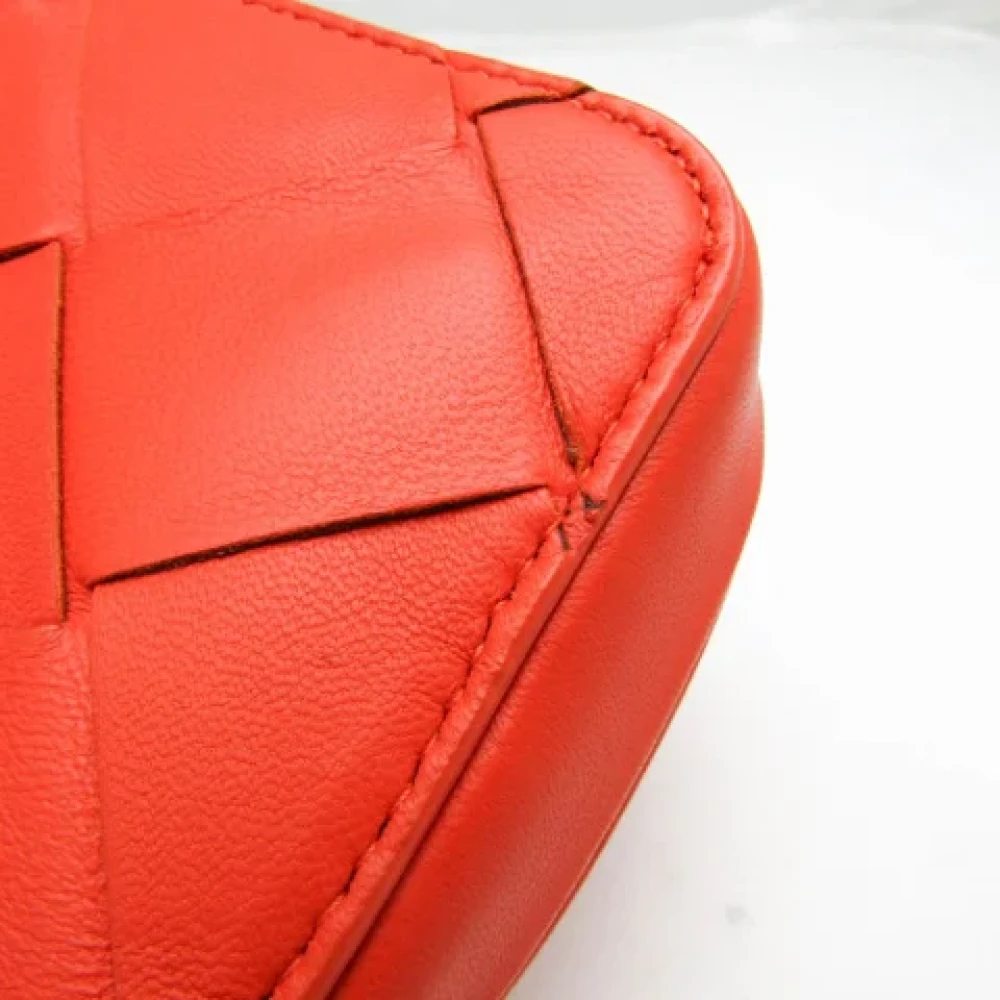 Bottega Veneta Vintage Pre-owned Fabric pouches Orange Dames