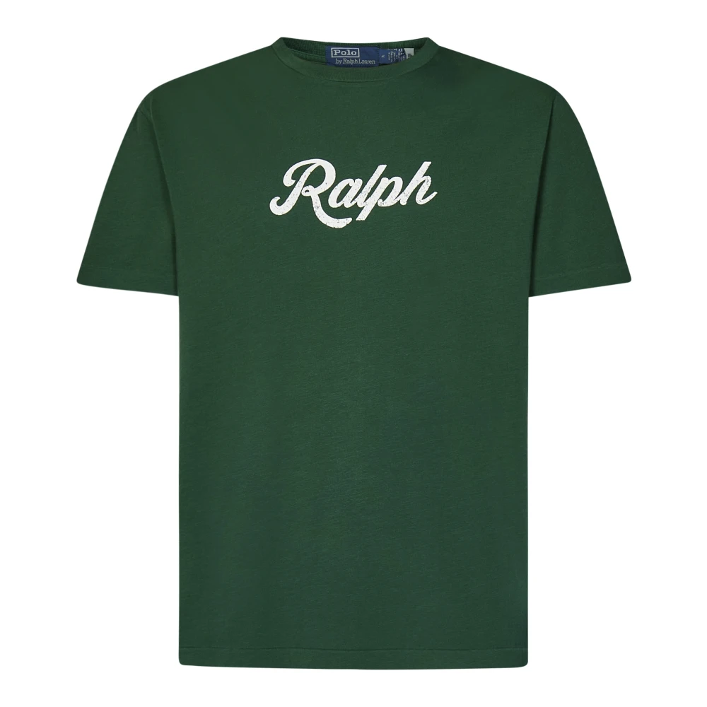 Ralph Lauren Groene T-shirts & Polos Ss24 Green Heren