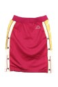 red-banda-skirt-women-stylish