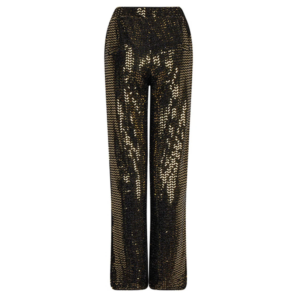 Lofty Manner Chella Broek in Trendy Stijl Yellow Dames