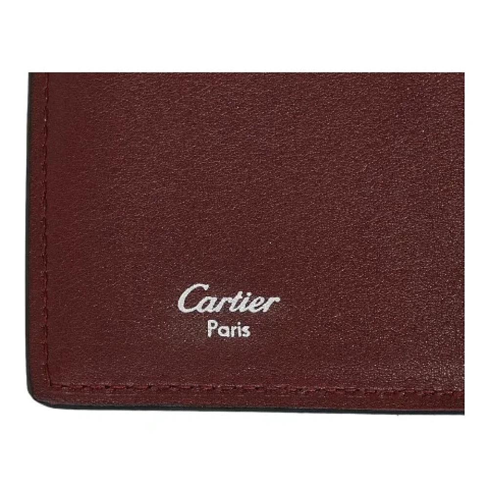 Cartier Vintage Pre-owned Leather key-holders Black Dames