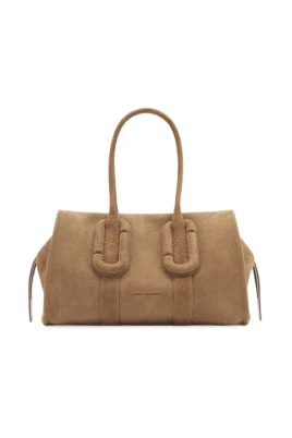 The Carryall Babe City Hairy Suede Tote Bag