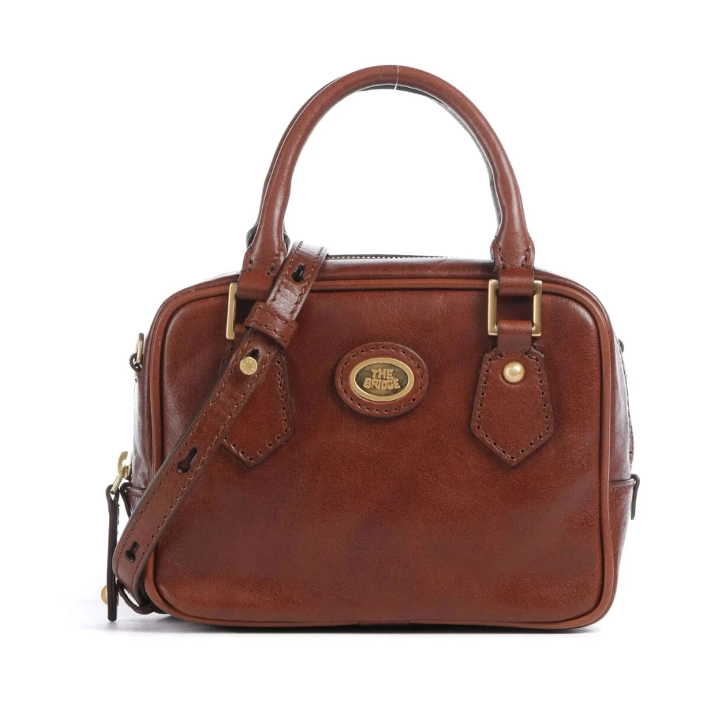 The Bridge Kvinno Brun Väskor Dam, One Size, Läder, Handväska