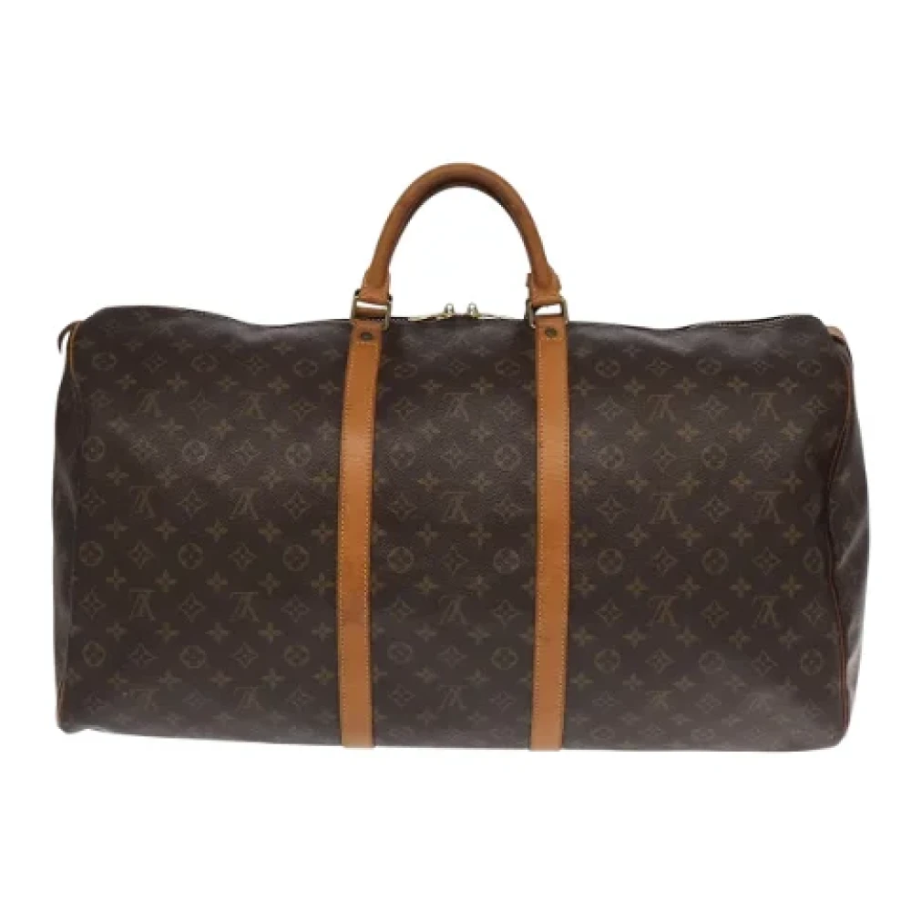 Louis Vuitton Vintage Pre-owned Canvas travel-bags Brown Dames