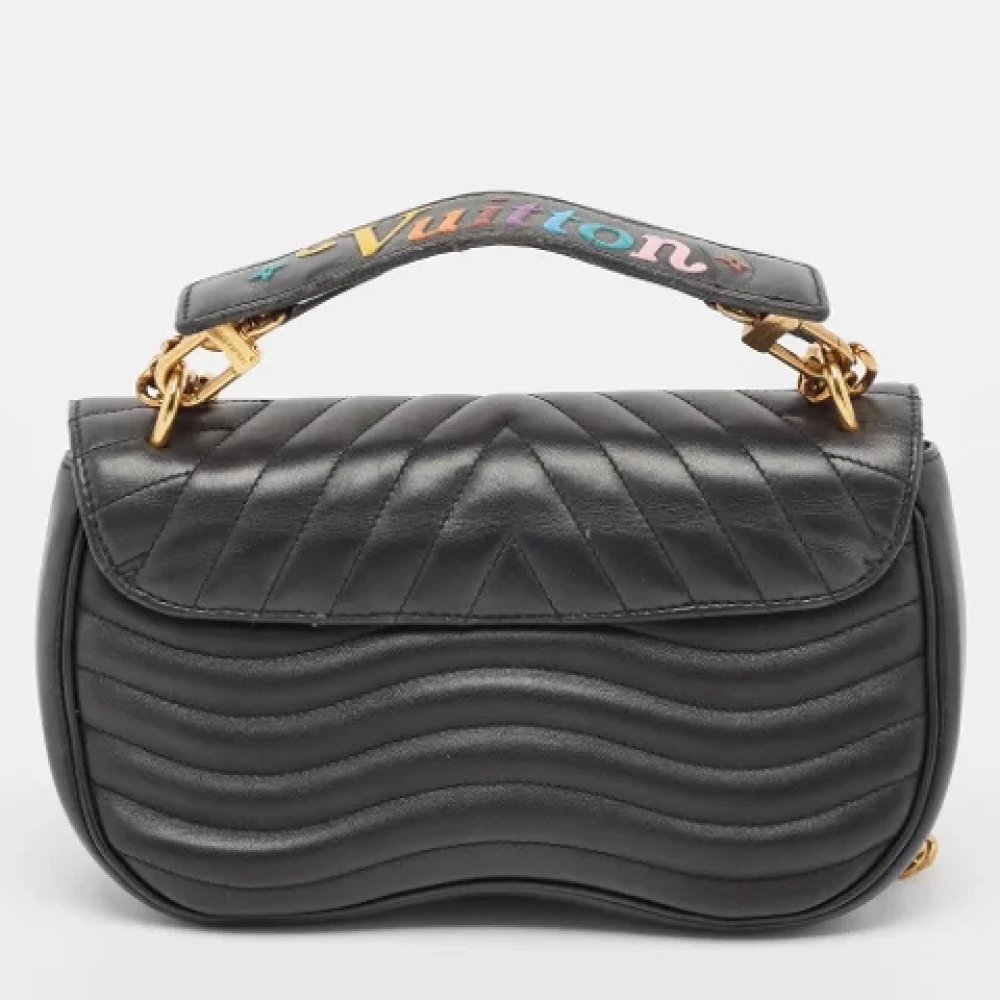 Louis Vuitton Vintage Pre-owned Leather louis-vuitton-bags Black Dames