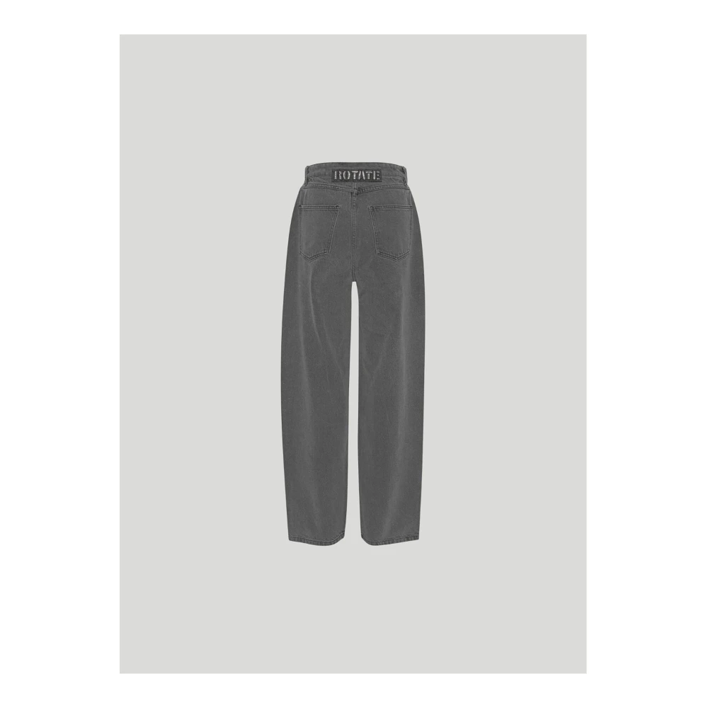 Rotate Birger Christensen Hoge taille jeans Gray Dames
